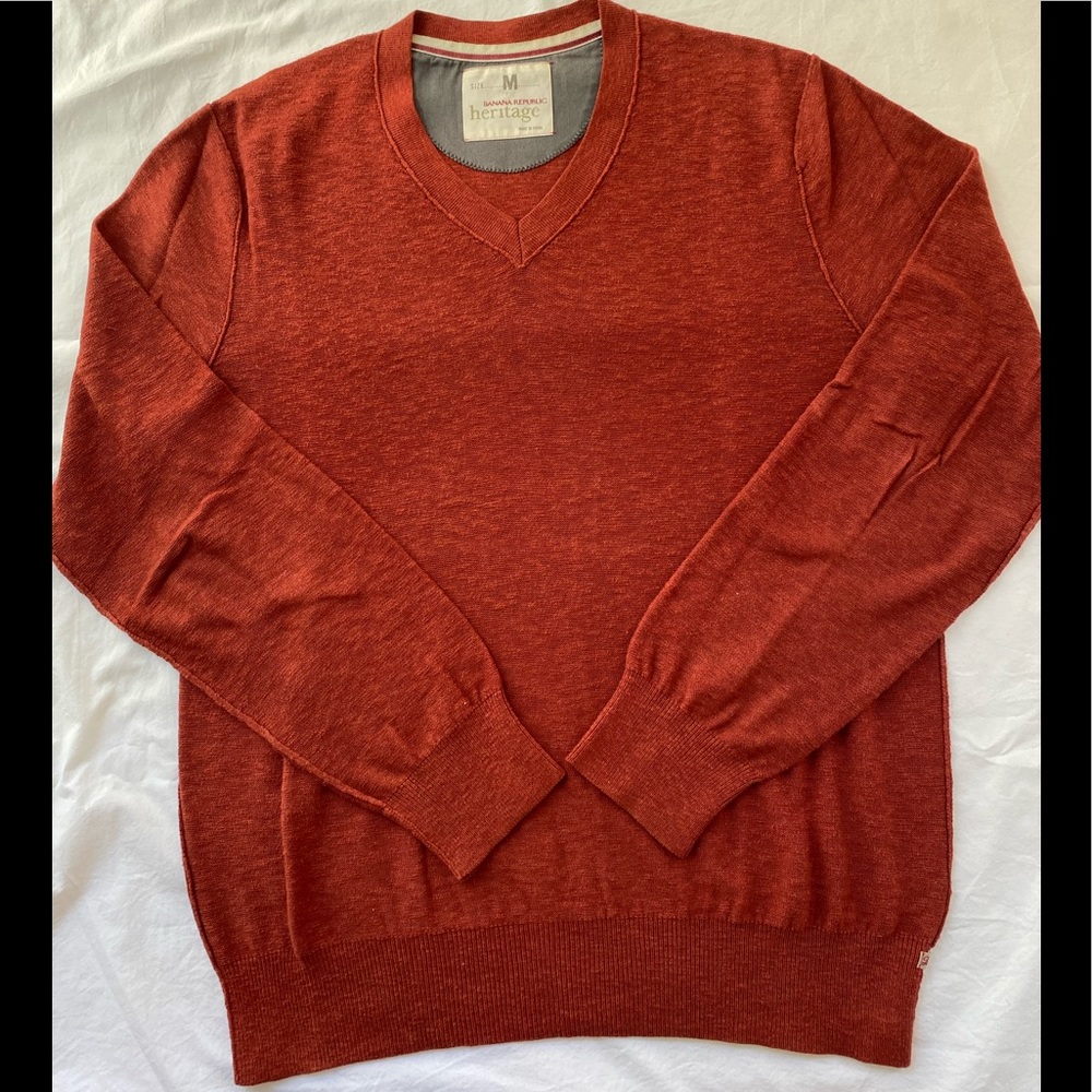 Men’s Banana Republic Heritage V Neck Sweater